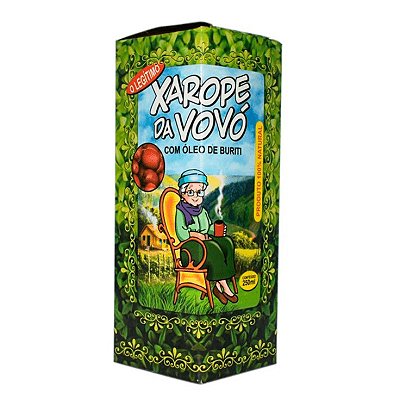 Xarope da Vovó com  óleo de  buriti 250 ml  com  3  unidades