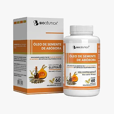 Suplemento Alimentar Óleo de Semente de Abóbora Bioceutica