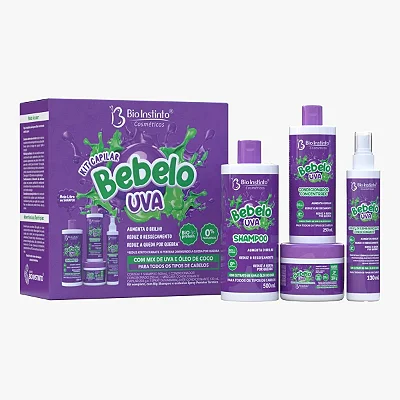 Kit Bebelo Uva Bio Instinto 4 produtos