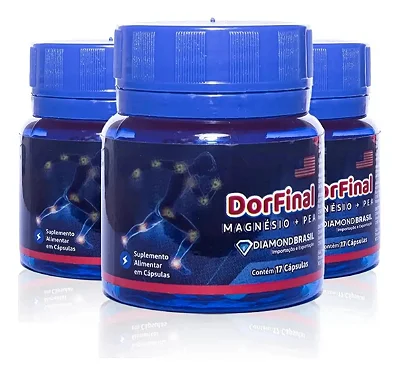 Dor Final Pea + Magnesio 17 Capsulas - 3 FRASCOS
