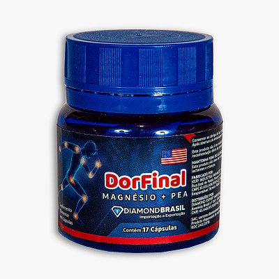 Dor Final Pea + Magnesio 17 Capsulas - 3 FRASCOS