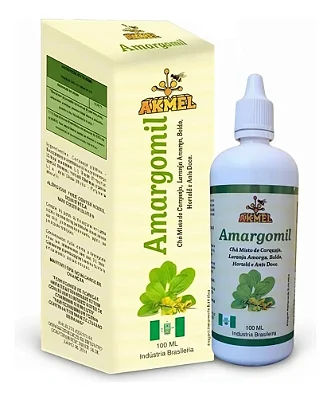 Chá Natural Líquido Amargomil Akmel 100 Ml
