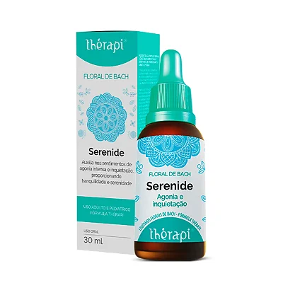 Floral de Bach Serenide | Agonia e Inquietação