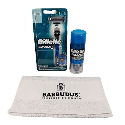 Kit Para Barbear Gillette
