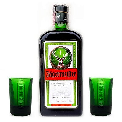 Jagermeister kit com 2 copos