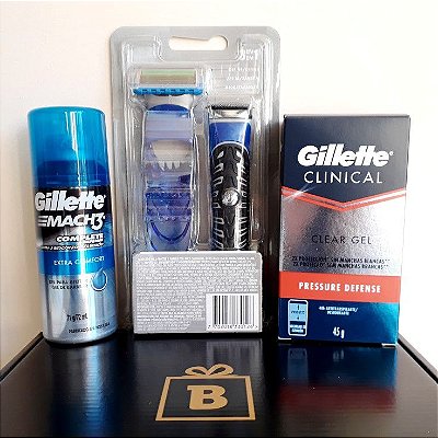 Presente para Homem Kit da Gillette