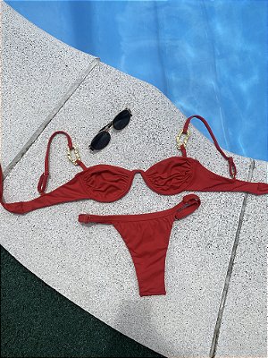 Biquíni Júlia Vermelho