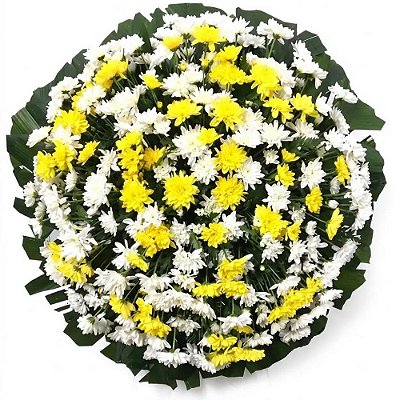 C - Coroa de Flores para Velório - Pesâmes