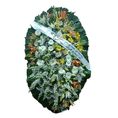 U - Coroa de Flores para Velório - Memorial