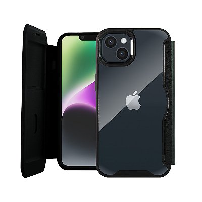 Capa para iPhone 14 – Carteira Dual Gshield: Proteção e Praticidade em Uma Solução