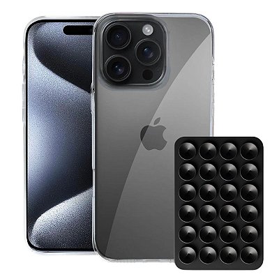 Kit Capa Crystal Slim para iPhone 15 + Ventosa: guia completo de proteção e uso