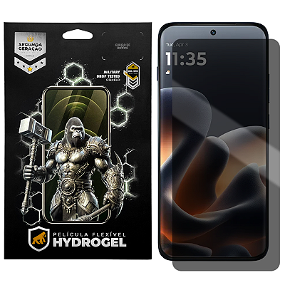 Película para Motorola Moto Edge 70 Pro com Privacidade Hydrogel chega ao mercado brasileiro