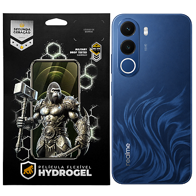 Película para Realme C100x Traseira Hydrogel HD Gshield: proteção completa para a câmera