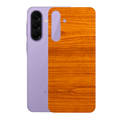 Película para Galaxy A57 – Traseira Efeito Madeira Clara: proteção invisível com estilo