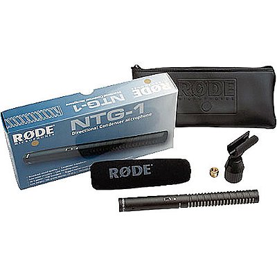 Microfone shotgun RODE NTG1