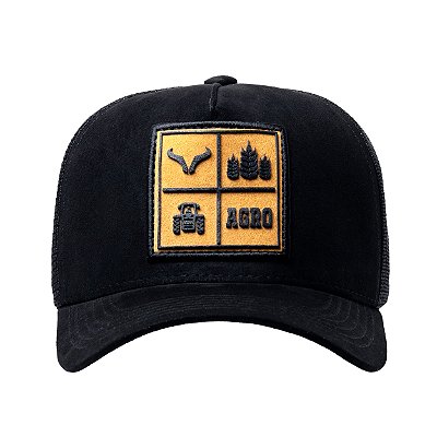 Boné All Black Yellow