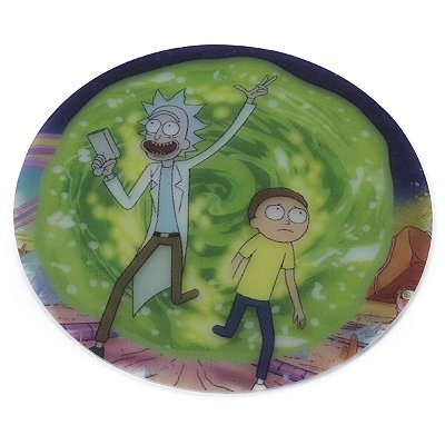 Pad De Silicone 15cm Ricky And Morty