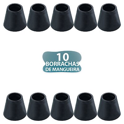 Borracha Preta De Mangueira Para Narguile Kit Com 10 Unidades