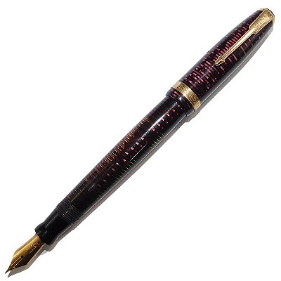 Caneta Tinteiro Parker Vacumatic Major Canadense 14k - New Old Stock