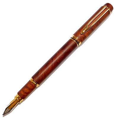 Caneta Tinteiro Waterman Le Man 100 Briar Wood 18k - New Old Stock
