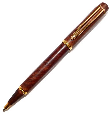 Caneta Esferográfica Waterman Le Man 100 Briar Wood - New Old Stock