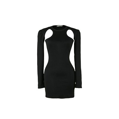 Vestido Recorte Rib
