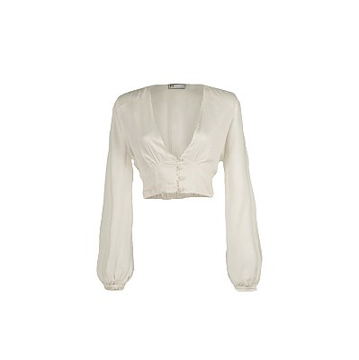 Blusa Cropped Botões