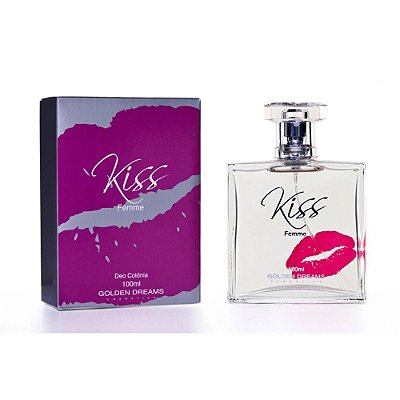 Perfume Kiss Golden Dreams Deo Colônia - 100ml