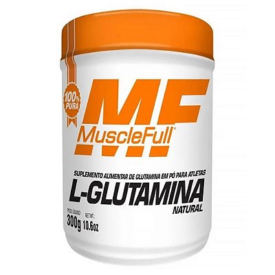 L-Glutamina 300g Natural - MuscleFull