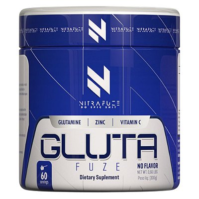 Glutamina Gluta Fuze (300g) - Nitra Fuze
