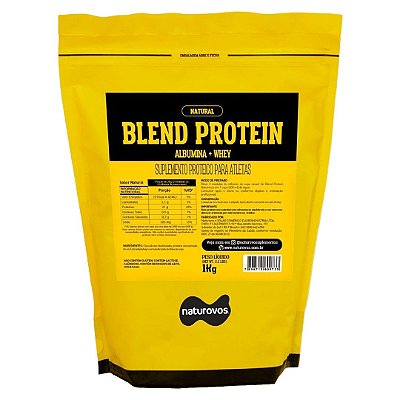 Blend Protein Natural 1KG - Naturovos