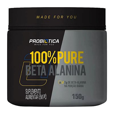 100% Pure Beta Alanina 150G - Probiótica