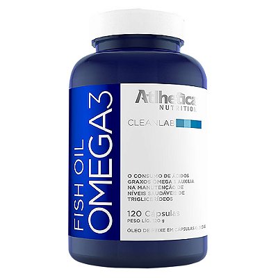 Ômega 3 (120caps) Atlhetica Nutrition  