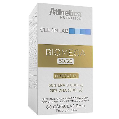 Biomega Ômega 3 TG 60caps - Atlhetica Nutrition
