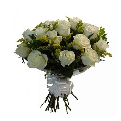 Buquê Rosas Brancas Peace (12)