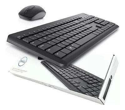 Kit Teclado e Mouse Dell Wireless - KM3322W