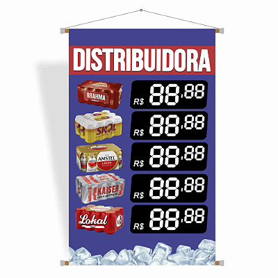 Banner Conveniência de  Bebidas - Arte Pronta