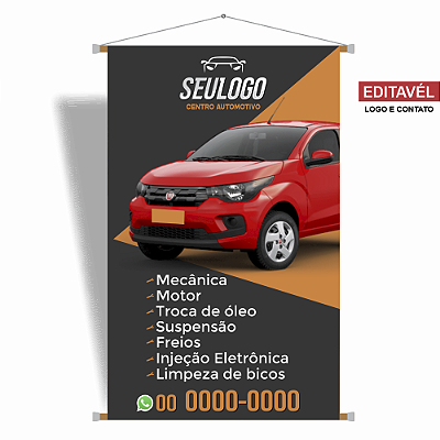 Banner Centro Automotivo (SERVIÇOS) - Editável