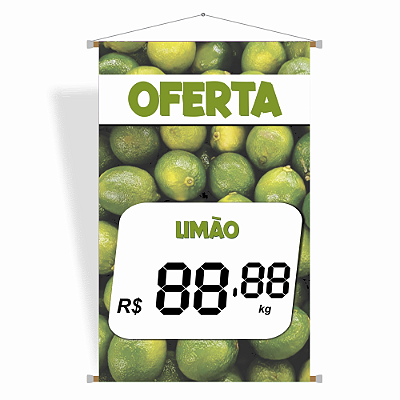 Banner Hortifruti (OFERTA LIMÃO)
