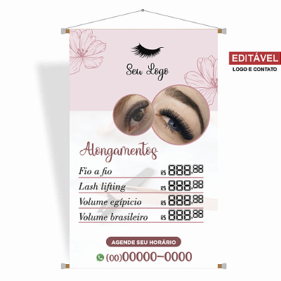 Banner para Extensão de Cílios