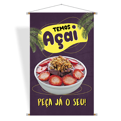 Banner Modelo Açaí