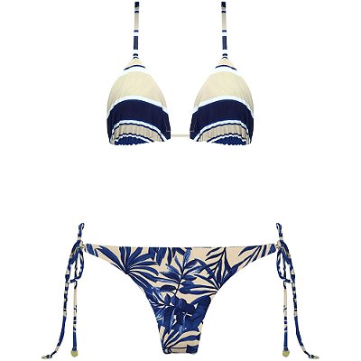 BRISA NUDE - TOP CORTININHA REVERSIBLE | BOTTOM LACINHO AMPLO CALIFORNIANO