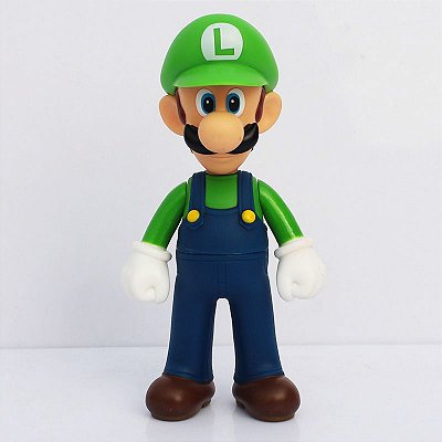 Action Figure Luigi - Super Mario Bros