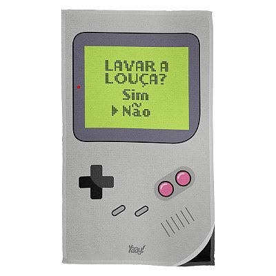 Pano de Prato Game Boy - Vídeo-Game