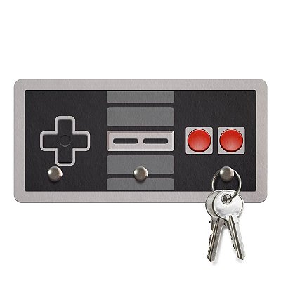 Porta-Chaves Joystick Nintendo - Vídeo-Game