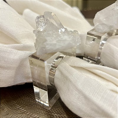 Porta Guardanapo Cristal