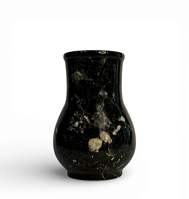 Vaso Jarra em Ônix Preto
