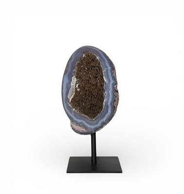Objeto Decorativo Geodo de Ágata 6