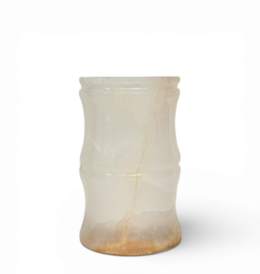 Vaso Copo Bamboo em Ônix Natural