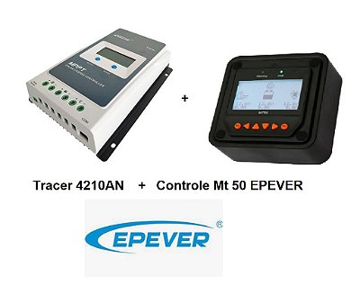 Controlador Solar 40A MPPT + MT50 EPEVER